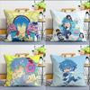 Game Dramatical Murder Aoba Seragaki World Various Sizes Square Pillow Case For Car Home Bedchamber Decor