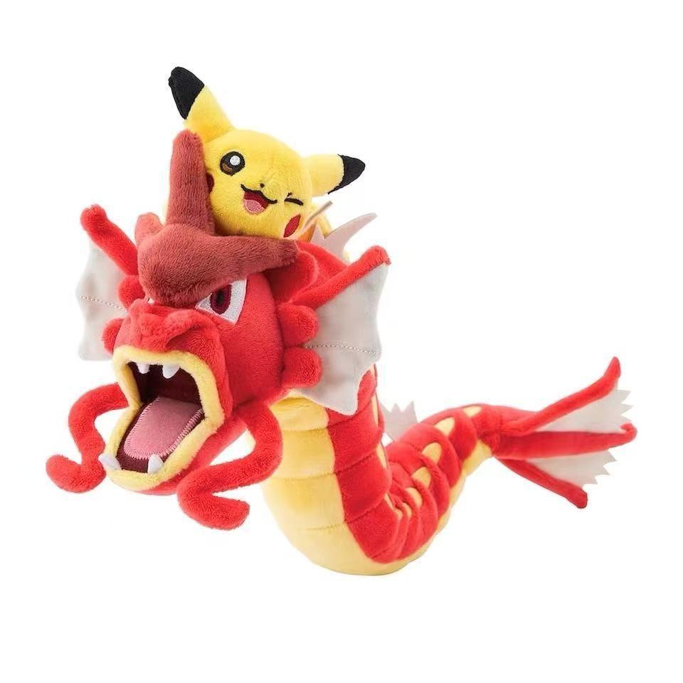 Pikachu Carp Dragon Plush Toy Stuffed Doll Room Decoration Gift Kids