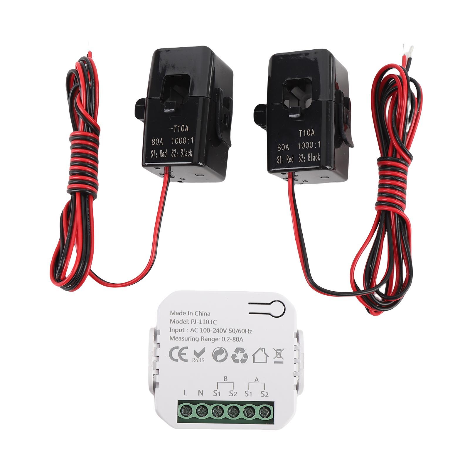 

Smart Energy Meter Single Phase Bidirectional Multifunctional WiFi Smart Electricity Meter with
