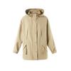 Lanzi Women's Hooded Wool Blend Trench Coat