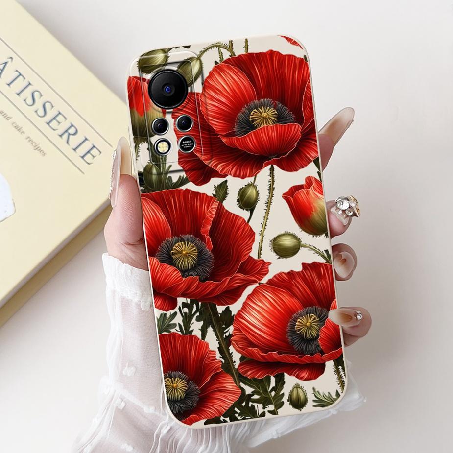 For Infinix Hot 11s NFC Case New Fashion Candy Painted Cover Silicone Case For Infinix Hot 11S X6812 X6812B Hot11s NFC Soft Bags