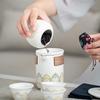 Jialang Ceramic Travel Tea Set - One Pot, Three Cups