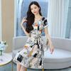 Exquisite High-End Autumn Short-Sleeve Dress for Women