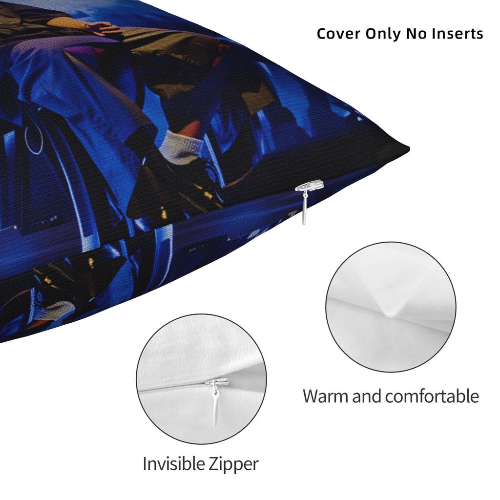 Rapper Milo J  111  Pillow Cover  Design Cushion Cover Novelty Pillow Case For Living Room Bed Chair