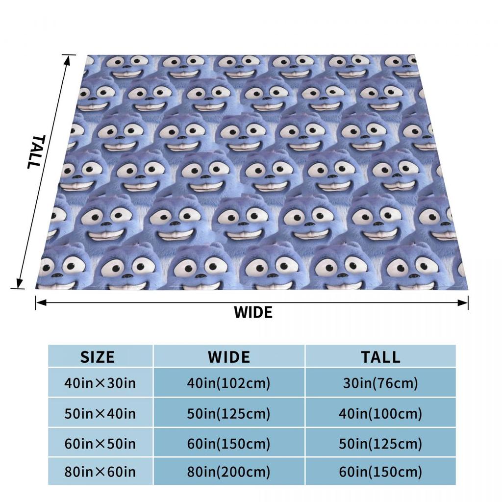 Grizzy Beer Cartoon Blanket Cover Flannel Throw Blanket Home Couch Decoration Soft Warm Bedspreads