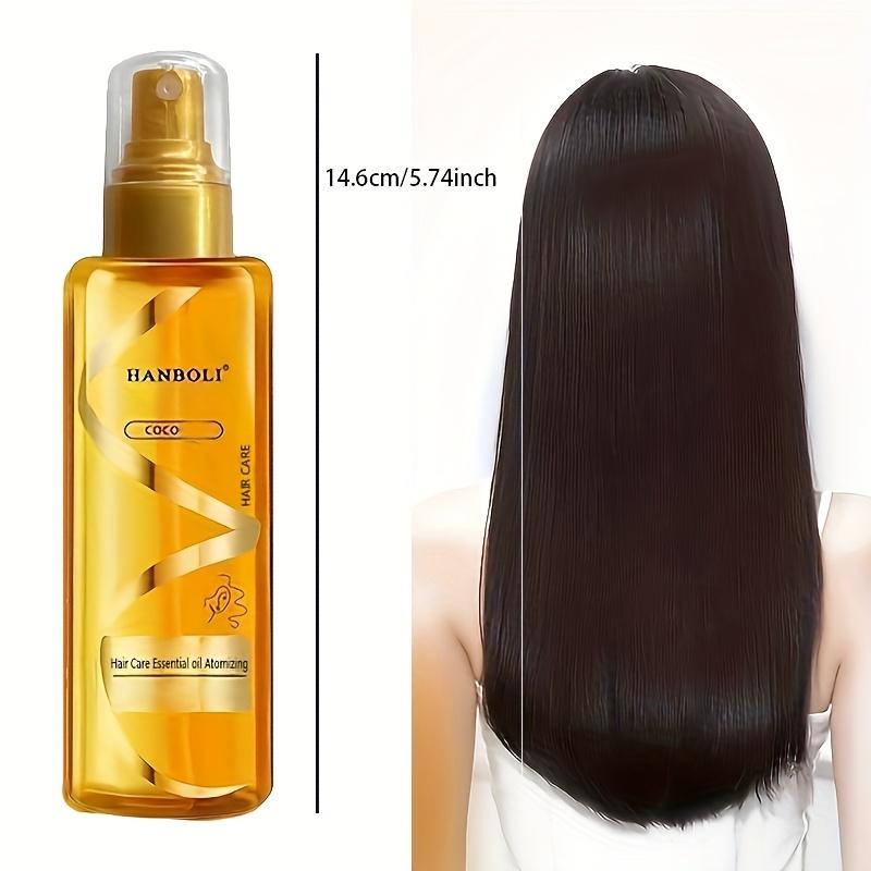 Hair care essential oil, softening hair care essential oil improves damage from perming and dyeing.