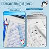 3pcs/Set Press Type Ballpoint Pen Penguin Writing Pen Smooth Writing Gel Pen  Gift