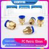 Mold Pneumatic Quick Connect Metric Fitting PC10/12-M8/M10/M12/M14/M16