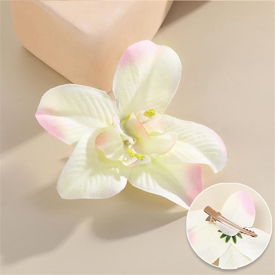 New fashion Bridal Bohemian Flower Hair Clip Ladies Bride Bridesmaid Wedding Duckbill Clip Hair Accessories  Gifts