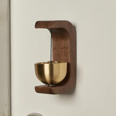 Neue Home Türöffnung Hängende Dekoration Dopamin Holz Magnetisches Windspiel Kreative Einfache Glocke Home-Office Schreibtisch Dekoration