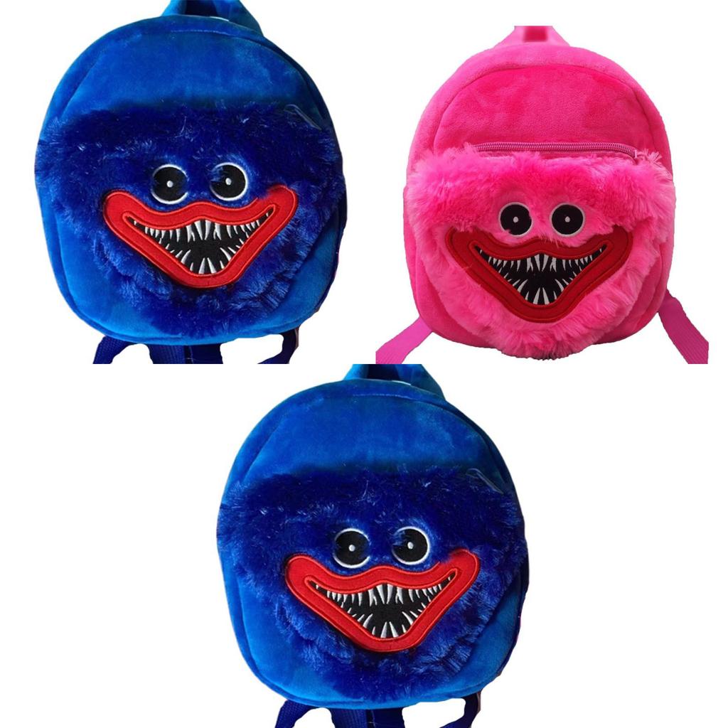 Ultra-soft Poppy Playtime Plush Backpack Huggy Wuggy Kissy Missy Stuffed Toys For Boys And Girls