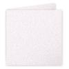 Folded Card Pollen - CLAIREFONTAINE - 135x135 - Iridescent Powder Pink - Pack of 25