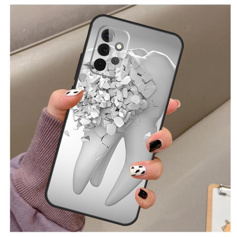 Die Zahnarzt Zahn Weiche Hülle Für Samsung Galaxy A32 A52 A72 A12 A42 A40 A50 A70 A03S A21S A52S A71 A51 Abdeckung