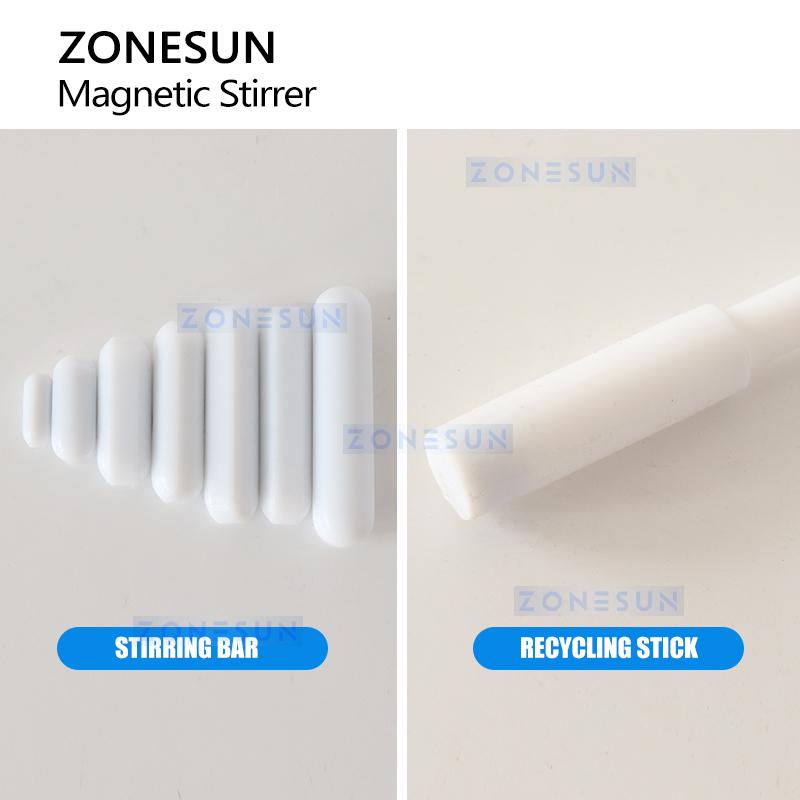 ZONESUN ZS-MSL1 Magnetic Stirrer 3000RPM 3L Laboratory Stirring Plate Liquid Mixer for Chemistry Biology Homebrew Yeast