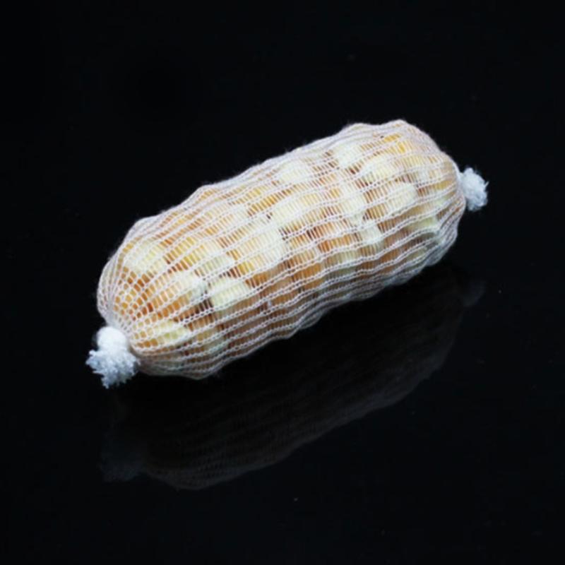 PVA Mesh Baits Bags with Funnel and Plunger Carp Fishing Mesh Water Dissolving PVA Narrow Mesh Tube Net Enduring