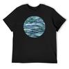 Boho Ocean At Dawn Watercolor Abstract T-Shirt Blouse Anime T-shirt Boys Animal Print Cotton T Shirt Men