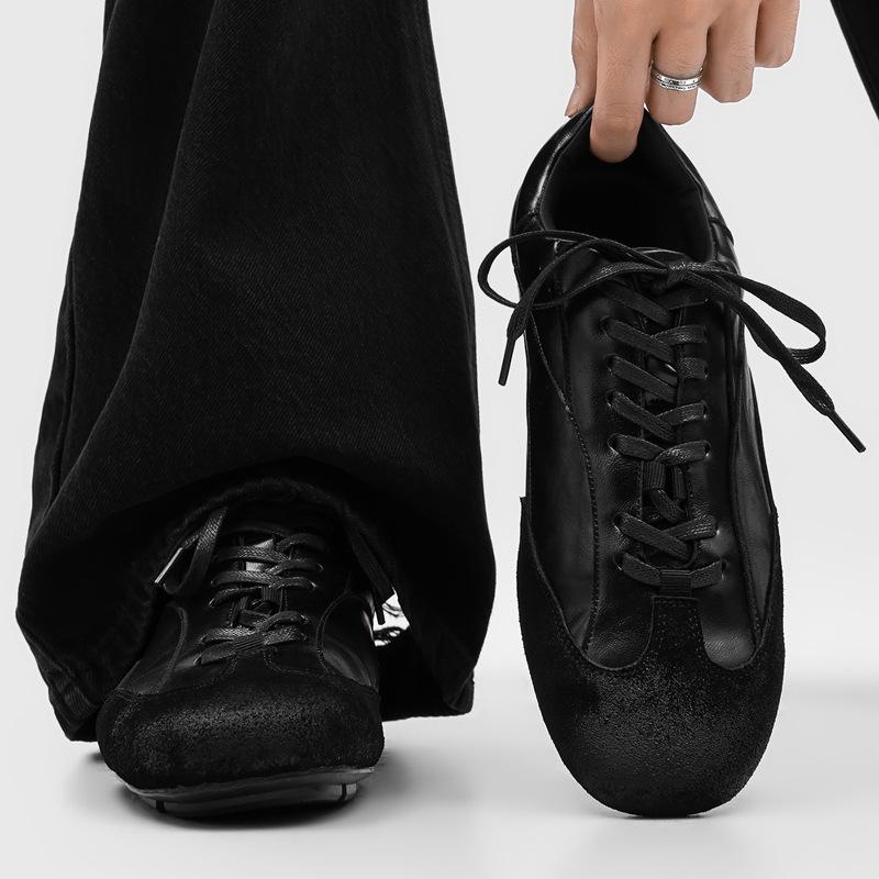 Retro Fashion Personalized Simple Leather Shoes