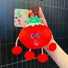 And Soft Cuddly Cartoon Vegetable Plush Coin Purse Keyring For Everyone