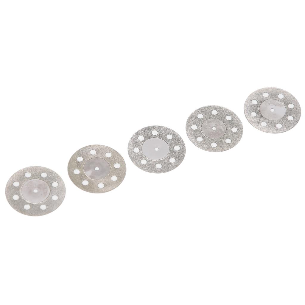 5 stücke Dental Diamant Disc Doppelseitig Montiert Dünne Diamant Scheiben für Dental Schneiden(9# )