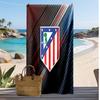 Toalla de Playa Estampada del Atlético de Madrid Secado Rápido Suave Portátil Grande Rectangular Manta de Playa para Viajes Piscina