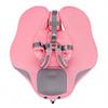 Non-Inflatable Baby Float with Canopy Infant Lying Swimming Ring Pool Swim Trainer for 3-24 Months Baby