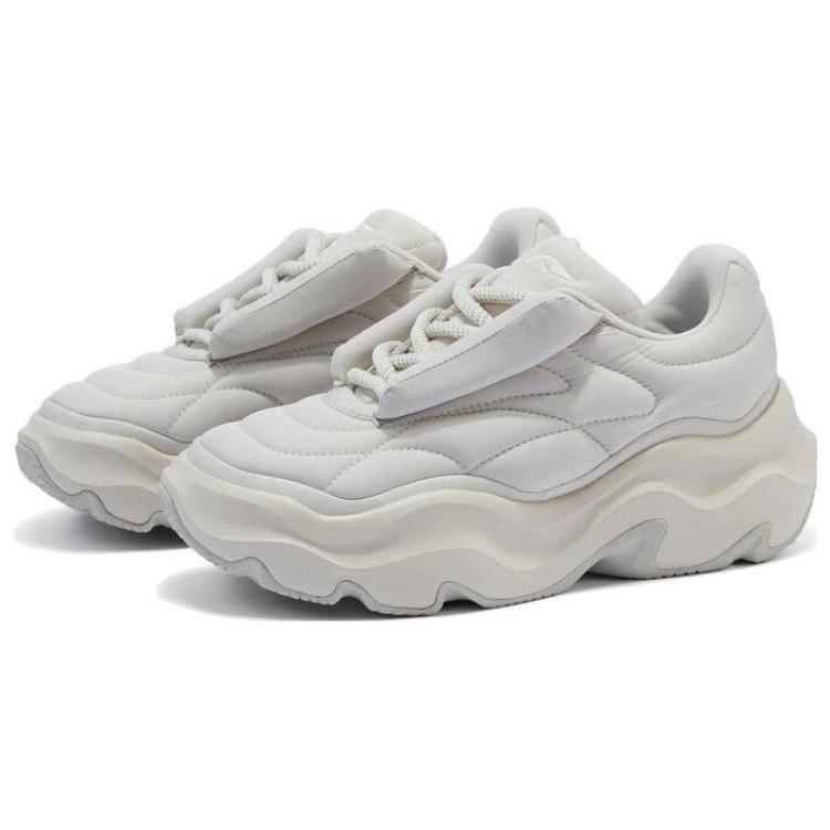 Li Ning Slip Resistant Low top Casual Shoes Women's Gray White AZGT072-2