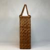 Basket Bag Handmade Wild Grape Bag Basket Bag Tote Bag with Inner Fabric 31cm X Height 24cm X Depth Stylish Japanese Style Kimono Yukata Clothes [Wild
