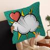 Roy LLichtenstein Art Pillow Cover Design cushion Cover decor Holiday Decorati