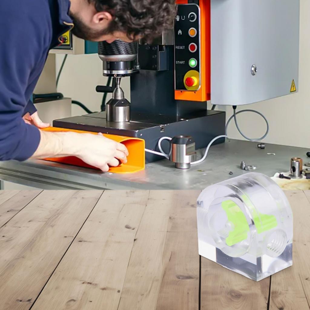 Acrylic Flowing Meter G1/4 Thread Water Cooling Indicator