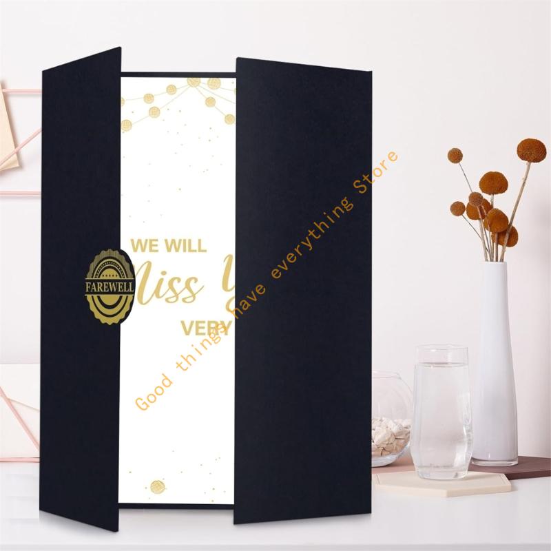 55KF 2025 Graduation Guest Book 2025 Graduate Signing Memory Card Message Board Graduation Decoration For Graduate Gifts