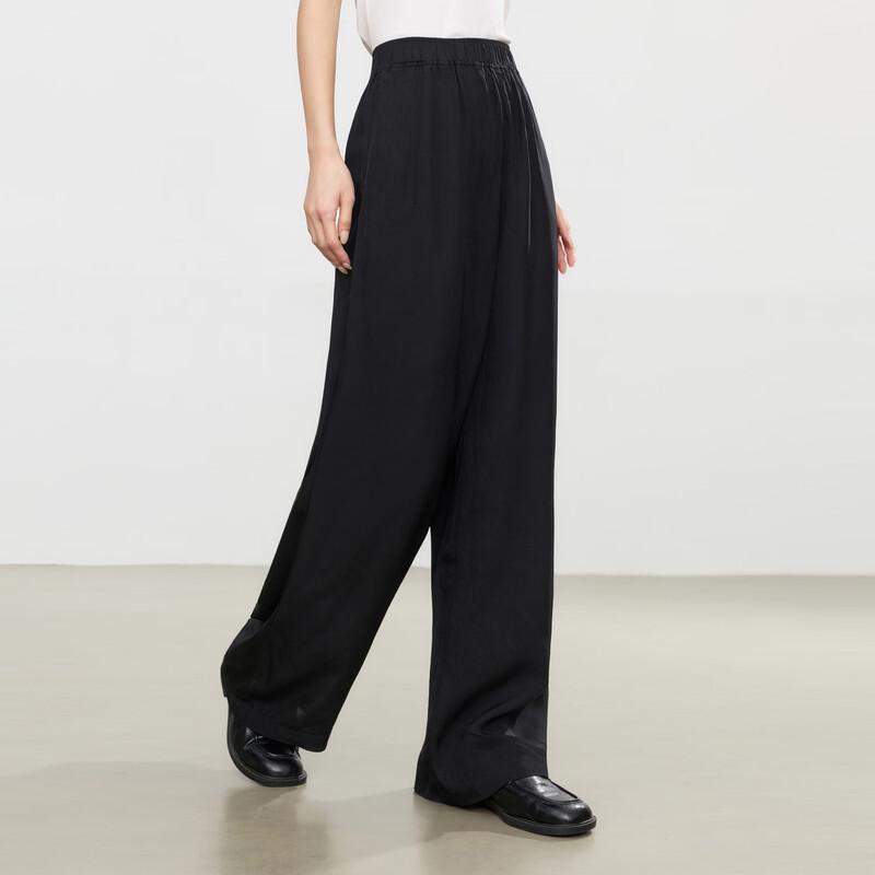 Elva' Island Summer High-Waist Loose Straight-Leg Casual Pants