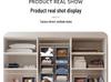 Multi-layer Foldable Non-woven Hanging Storage Bag for Wardrobe