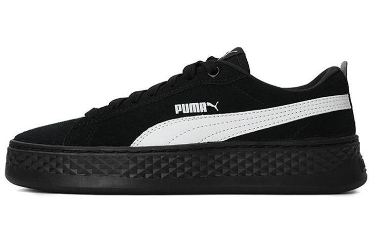 Wmns Puma Smash Platform SD Black White 35.5