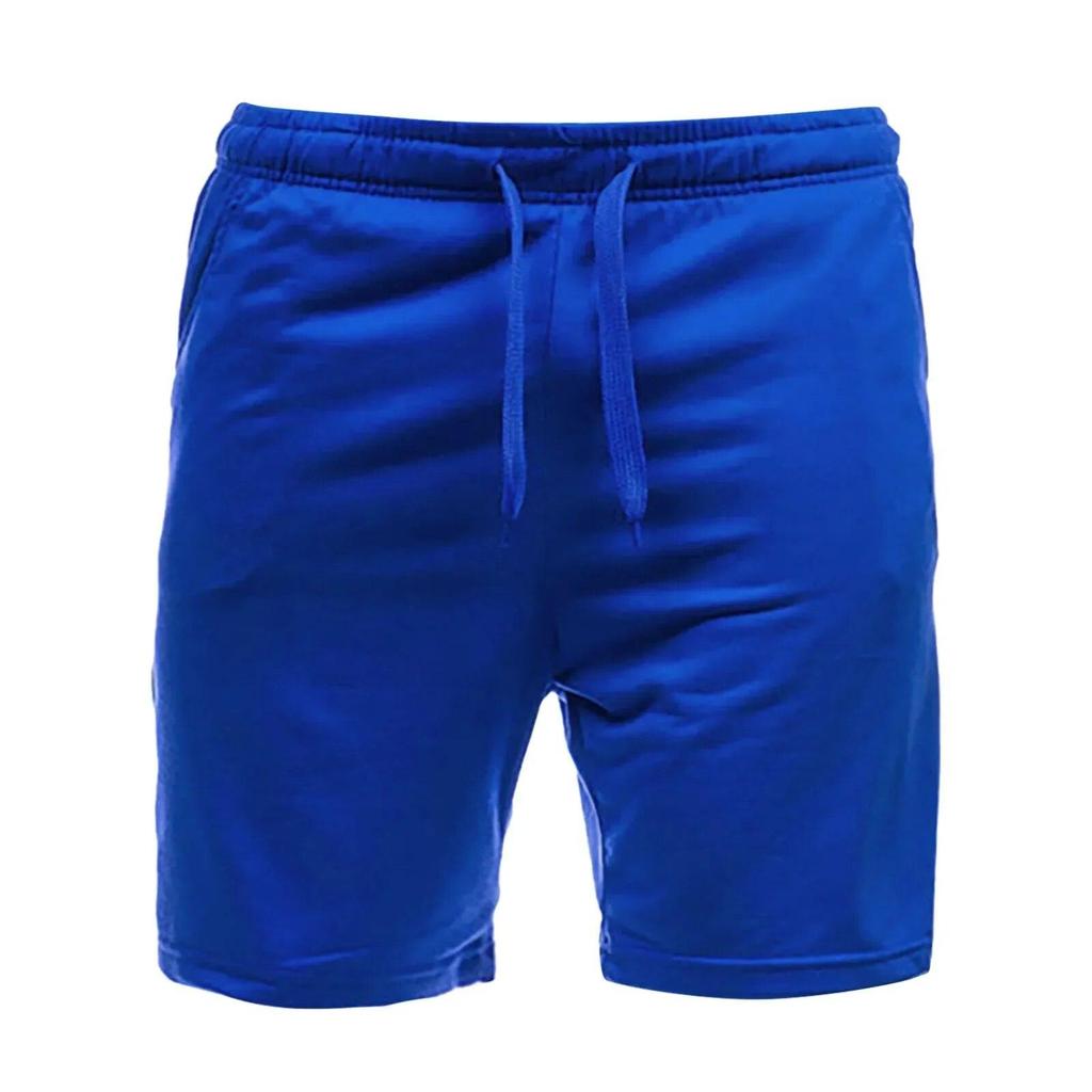 Męskie bawełniane spodenki Jednokolorowe codzienne spodenki Luźne spodenki plażowe Szorty Streetwear Modne pantalony