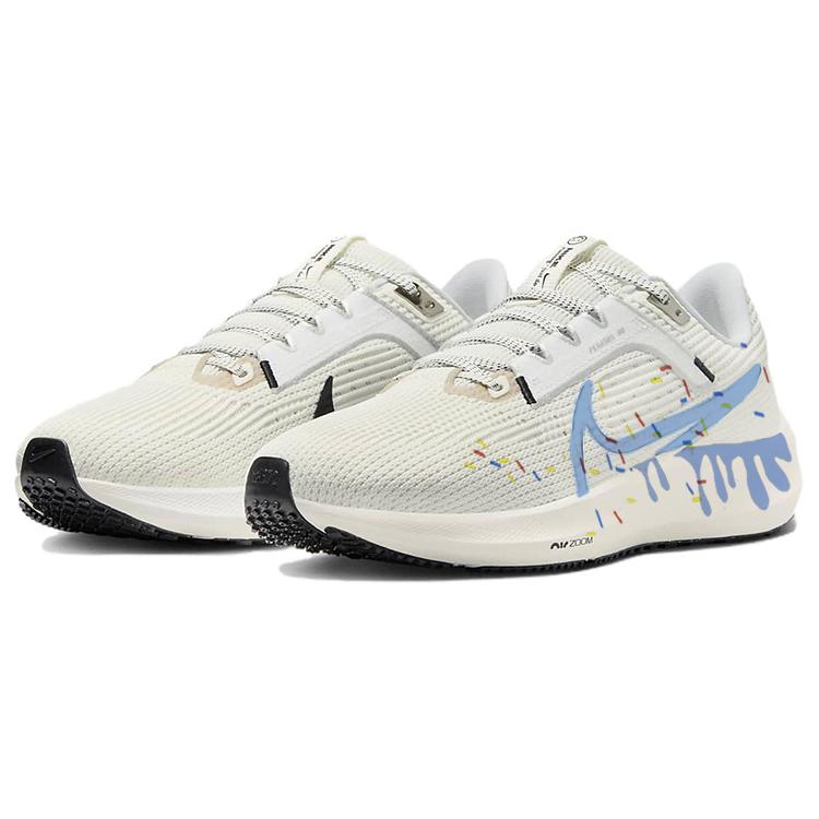 Nike Air Zoom Pegasus 40 Comfortable And Breathable Cushioning Slip Resistant Abrasion Resistant Low top Running Shoes DV3854-104(Team181-)