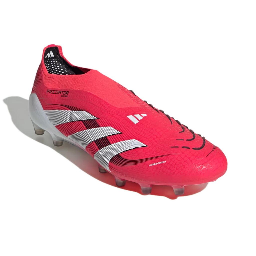 adidas Predator Elite Schnürlose AG Pure Victory Pack Unisex-Sneaker Lucid-Rot Wolkenweiß Core-Schwarz ID3817