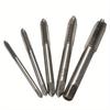 10PCS/Set M3 M4 M5 M6 M8 Machine Spiral Point Straight Fluted Screw Thread Metric Plug Hand Tap Drill