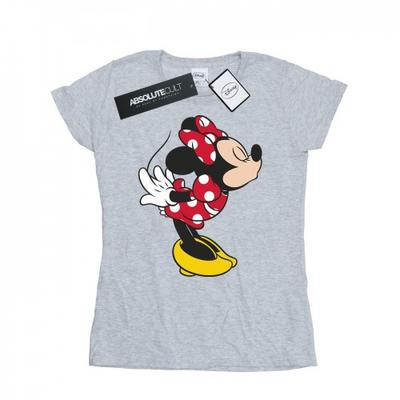 Damen/Damen Minnie Mouse Split Kiss Baumwoll-T-Shirt