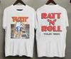 New! 1980s Glam Metal, Vintage Rock Tour T-Shirt Unisex, Gif Fan, Gift People
