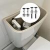 General Use Toilet tanks Repair set with Extended Steel Nuts & Rubber Washers Toilet tanks Mounting for Secure Sealing