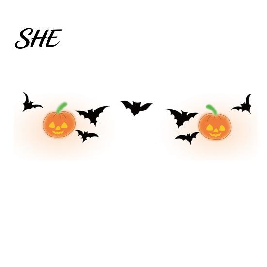 Temporary Makeup Stickers Halloween Face Tattoos, Realistic Waterproof Water Transfer Stickers, Skin-friendly Outdoor Party Art Breathable Body