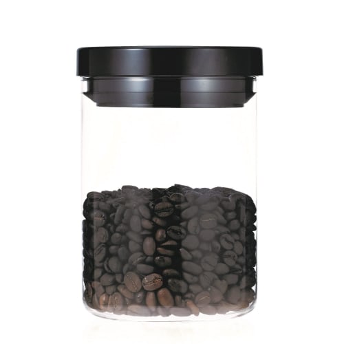 HARIO Coffee Canister M Black MCNR-200-B