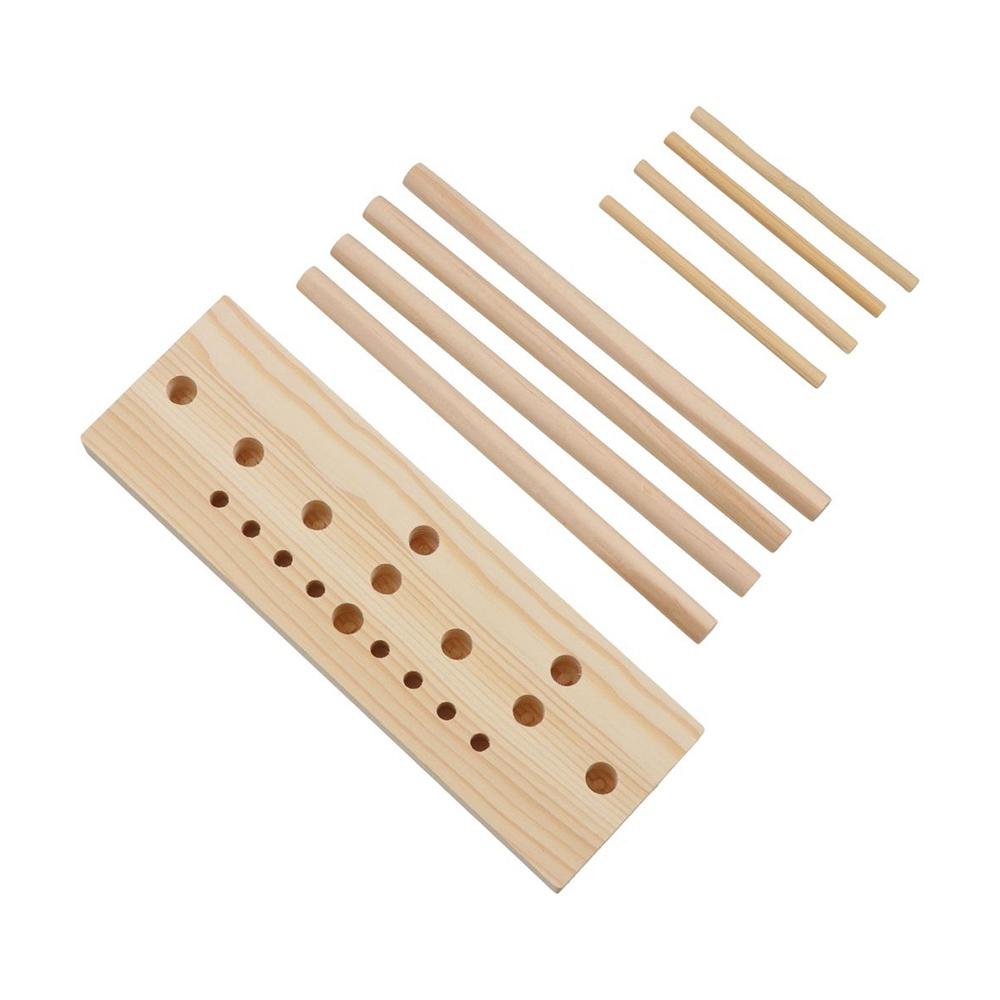 Adjustable Ribbon Bow Maker Board Sticks Bow Making Tool Bows Makers Kit  Party Decorations