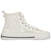 MLB Playball Anti-Slip And Wear-Resistant Lightweight Cushioning High-Top Canvas Shoes Unisex White Sneakers 3ACVCMM2N-50GRS