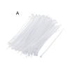 100Pcs Nylon Universal Cable Tie Buckles Multipurpose UV Resistant Cable Ties Tool Heavy Duty Self-Locking Zip Ties Holder