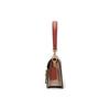 Coach Tabby 26 Classic Logo Metal Hardware Leather Shoulder Bag Women Shoulder Bag Brown Orange 76105-B4S0K
