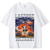 Lactose Tolerant Funny Cow Meme Graphic T Shirts Men's Women's Fashion Vintage T-shirts High Quality Cotton Short Sleeve T-shirt