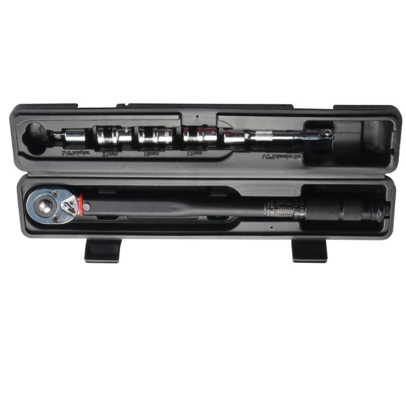 Bidirectional Adjustable Torque Wrench with Preset Function and Ergonomic Handle Fit for Precise Tightening Applications