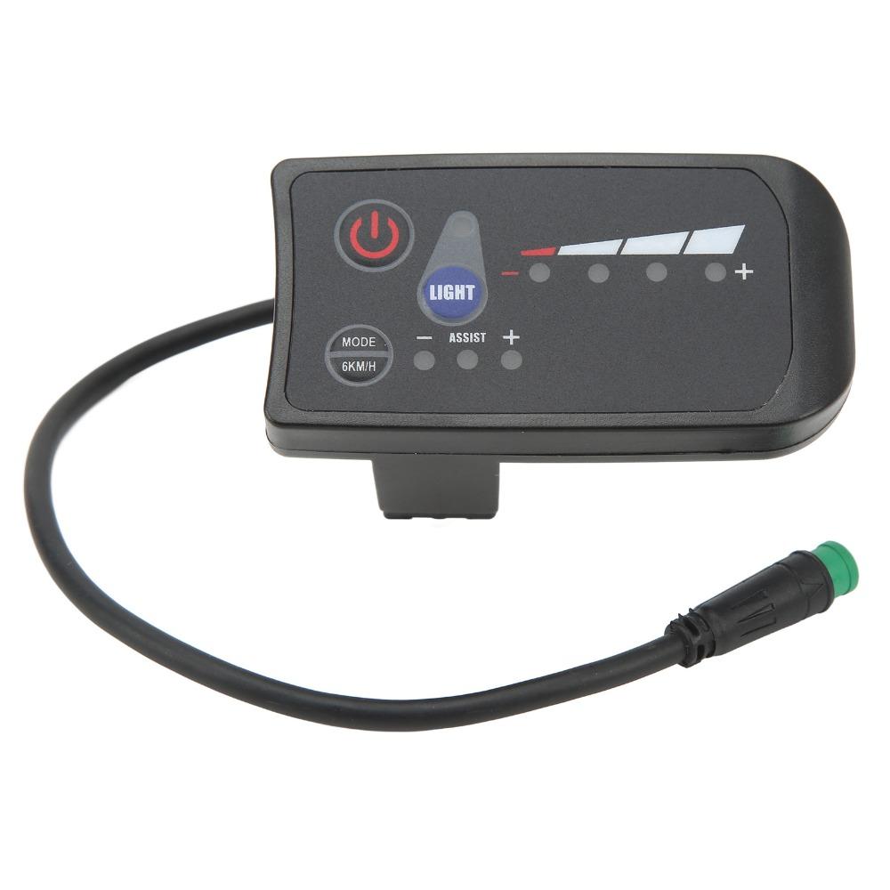 5-pins mannelijke stekker S810 LED-display ABS Elektrische Fiets Bedieningspaneel Elektrische Fiets Onderdelen
