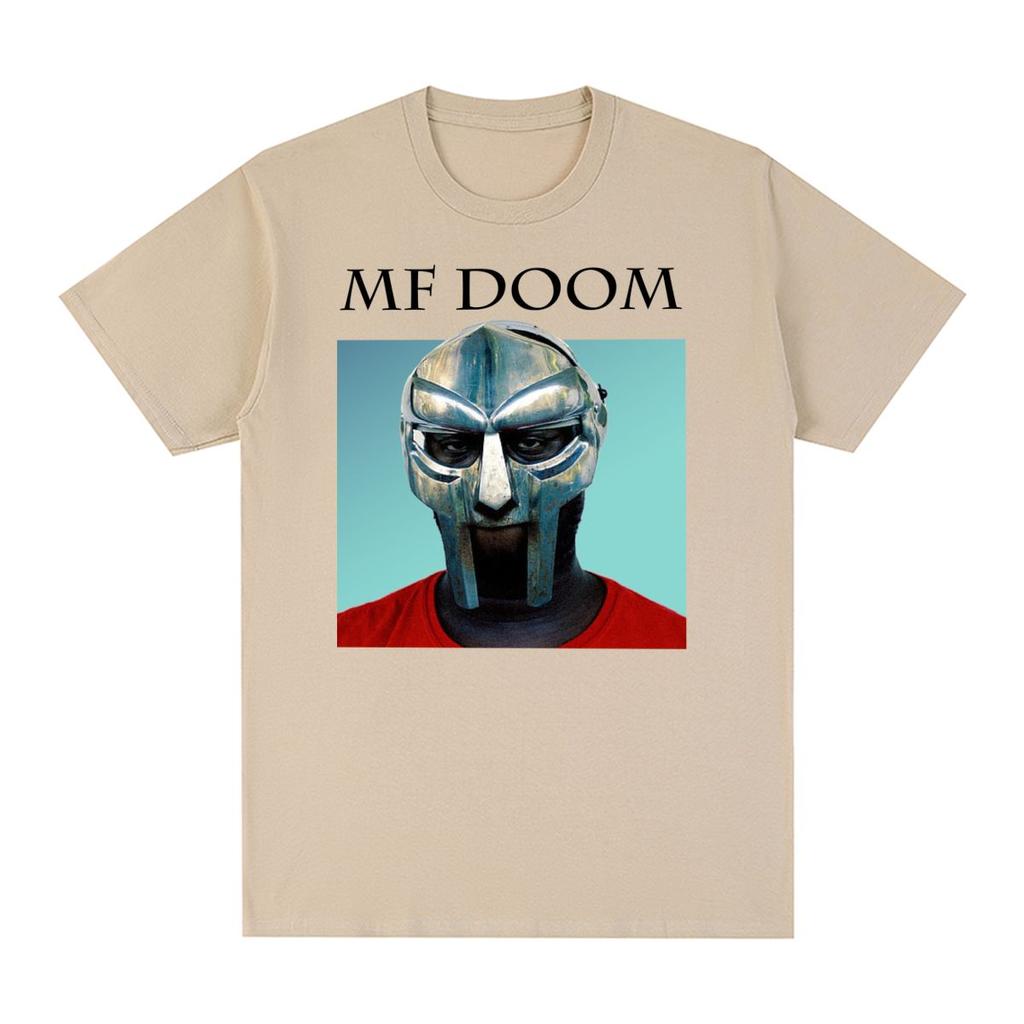 Mf Doom Hip Hop Vintage T-shirt Classic Retro Cotton Men T Shirt New Tee Tshirt Womens Tops